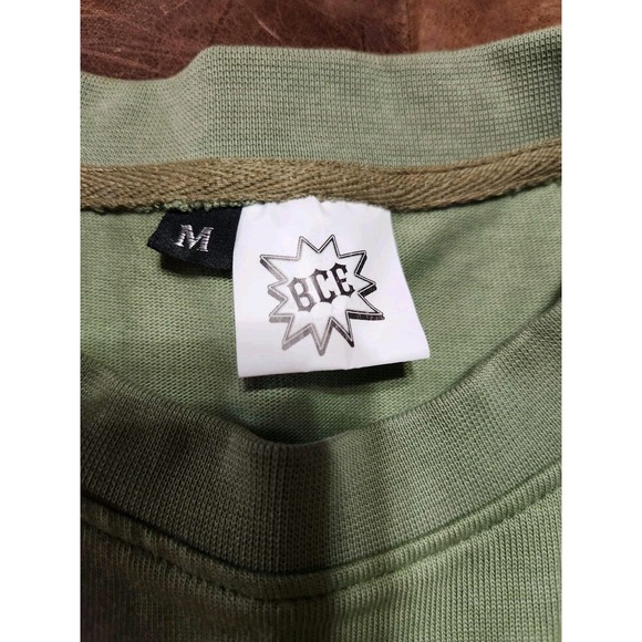 BCE Bassend  Short Sleeve Green T Shirt Fashion Music and Art Pieces - Picture 3 of 3